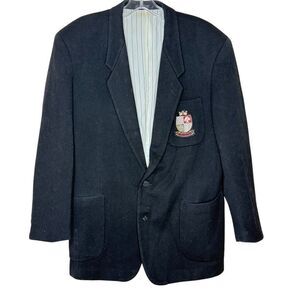 ABA Casual Life Collection Black Harry Potter Theme Blazer Vintage Jacket